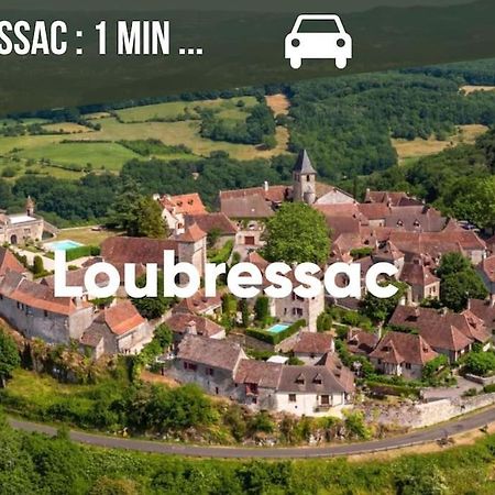 La Sagnarde, Maison En Pierre, Loubressac Екстер'єр фото