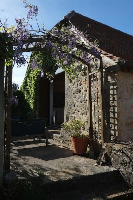 La Sagnarde, Maison En Pierre, Loubressac Екстер'єр фото