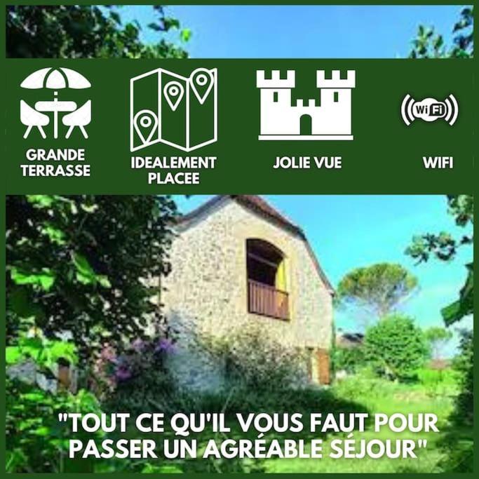 La Sagnarde, Maison En Pierre, Loubressac Екстер'єр фото